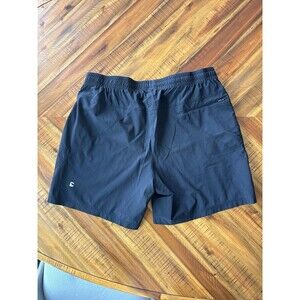 Bear Bottom black Running Gym Shorts  5.5" - large